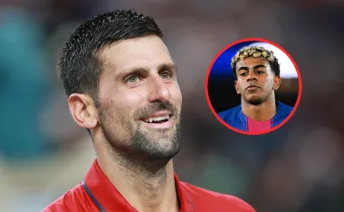 Novak Djokovic, Lamine Yamal