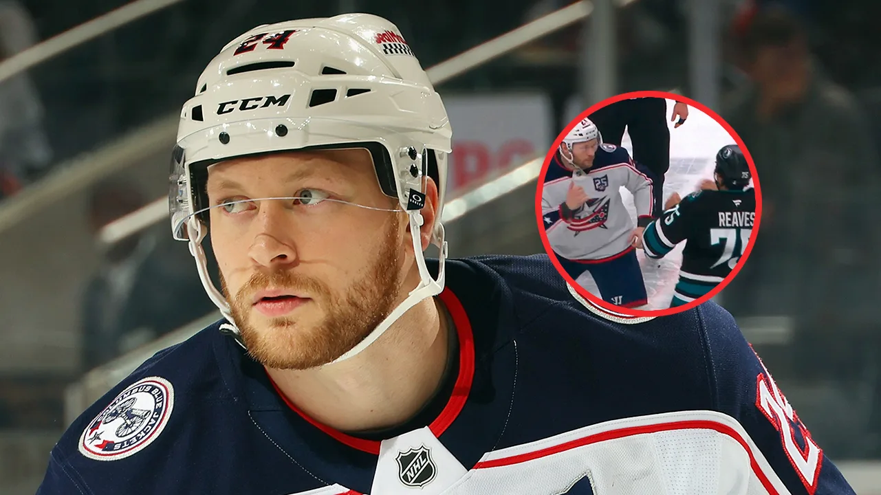 Brutal pelea en la NHL entre Mathieu Olivier y Ryan Reaves