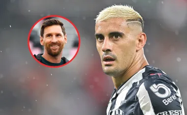 Germán Berterame, Lionel Messi