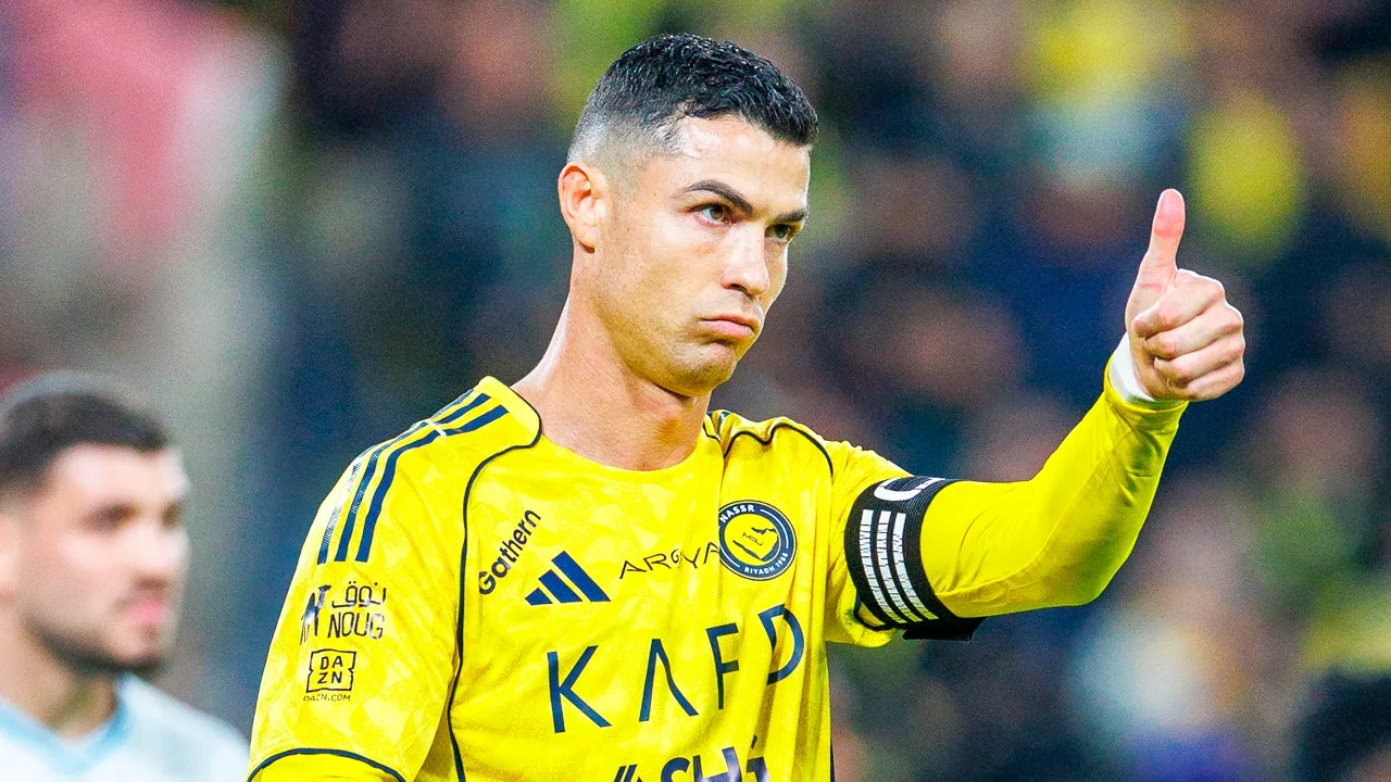 Cristiano Ronaldo disputa su primer partido del 2026.