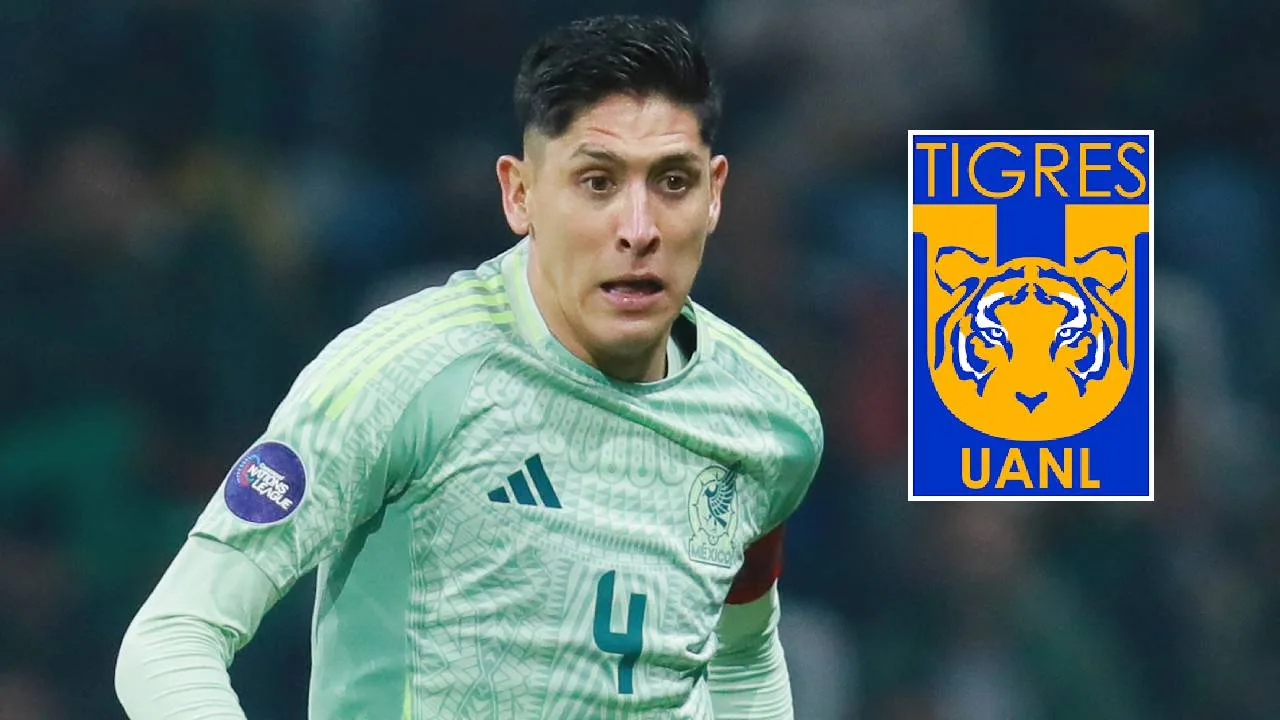 Edson Álvarez, jugador de Tigres.