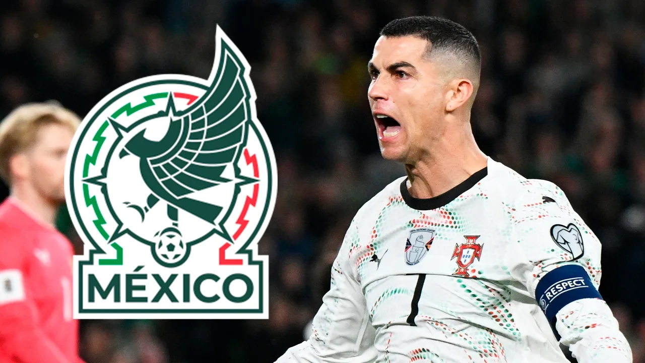 Peligra la presencia de Cristiano Ronaldo en el partido ante México.