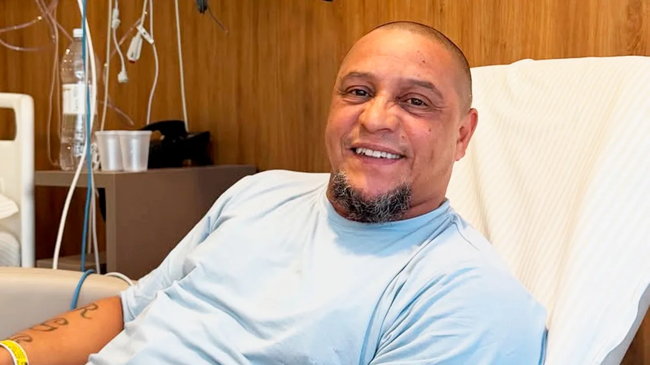 Roberto Carlos envía mensaje desde el hospital.