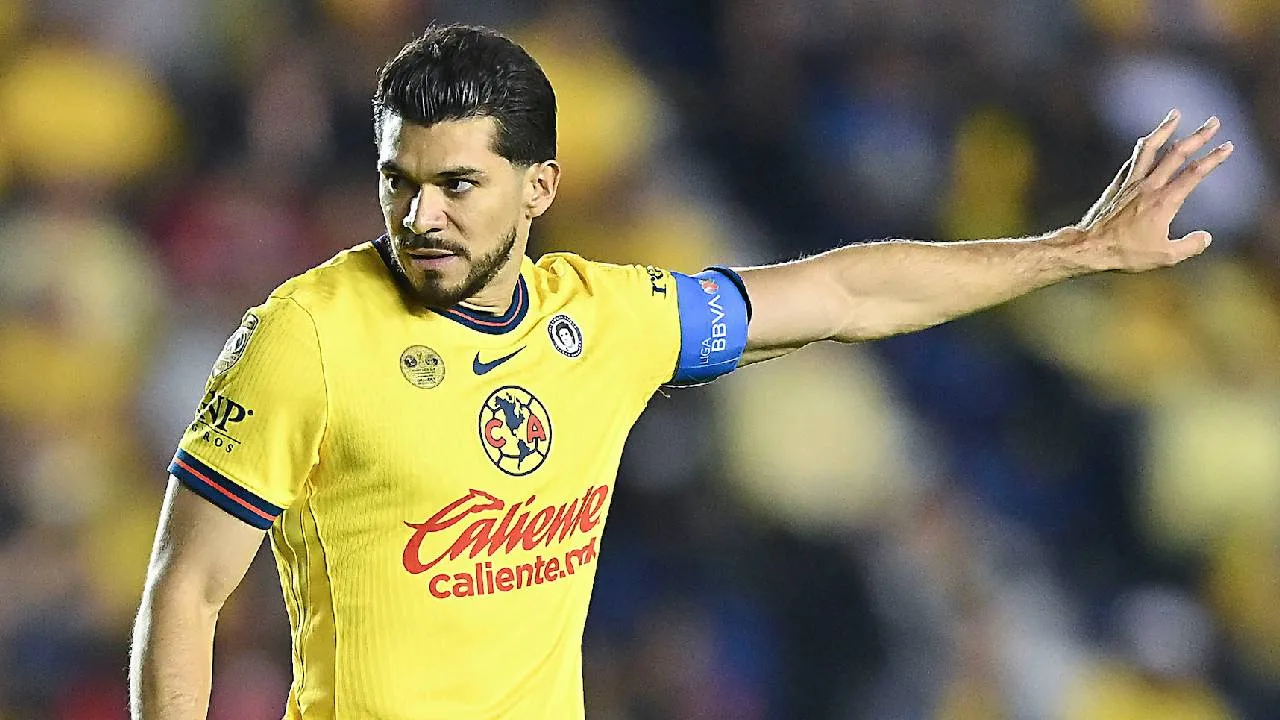 Henry Martín, delantero del América.