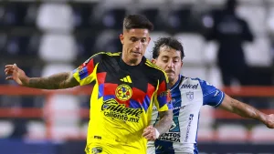 Brian Rodríguez del América y la polémica jugada en el duelo ante Pachuca: ¿Era penal?