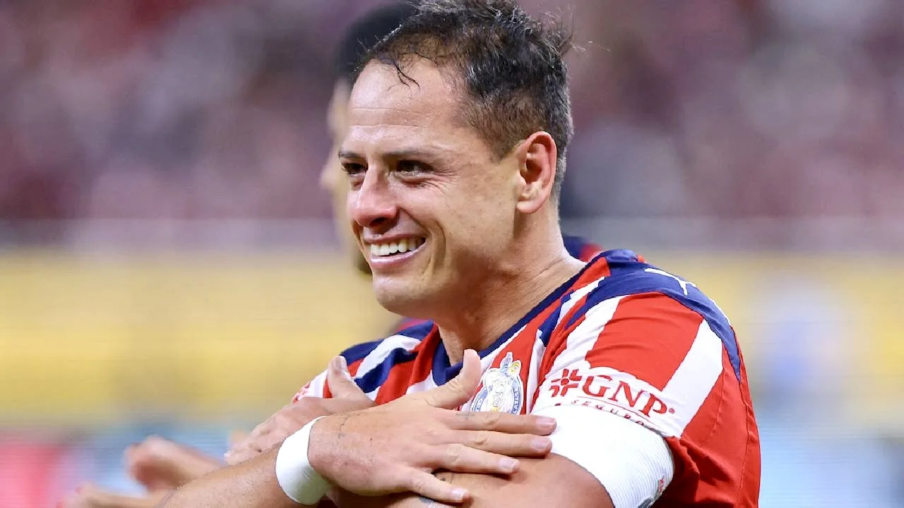 Chicharito Hernández, delantero mexicano.