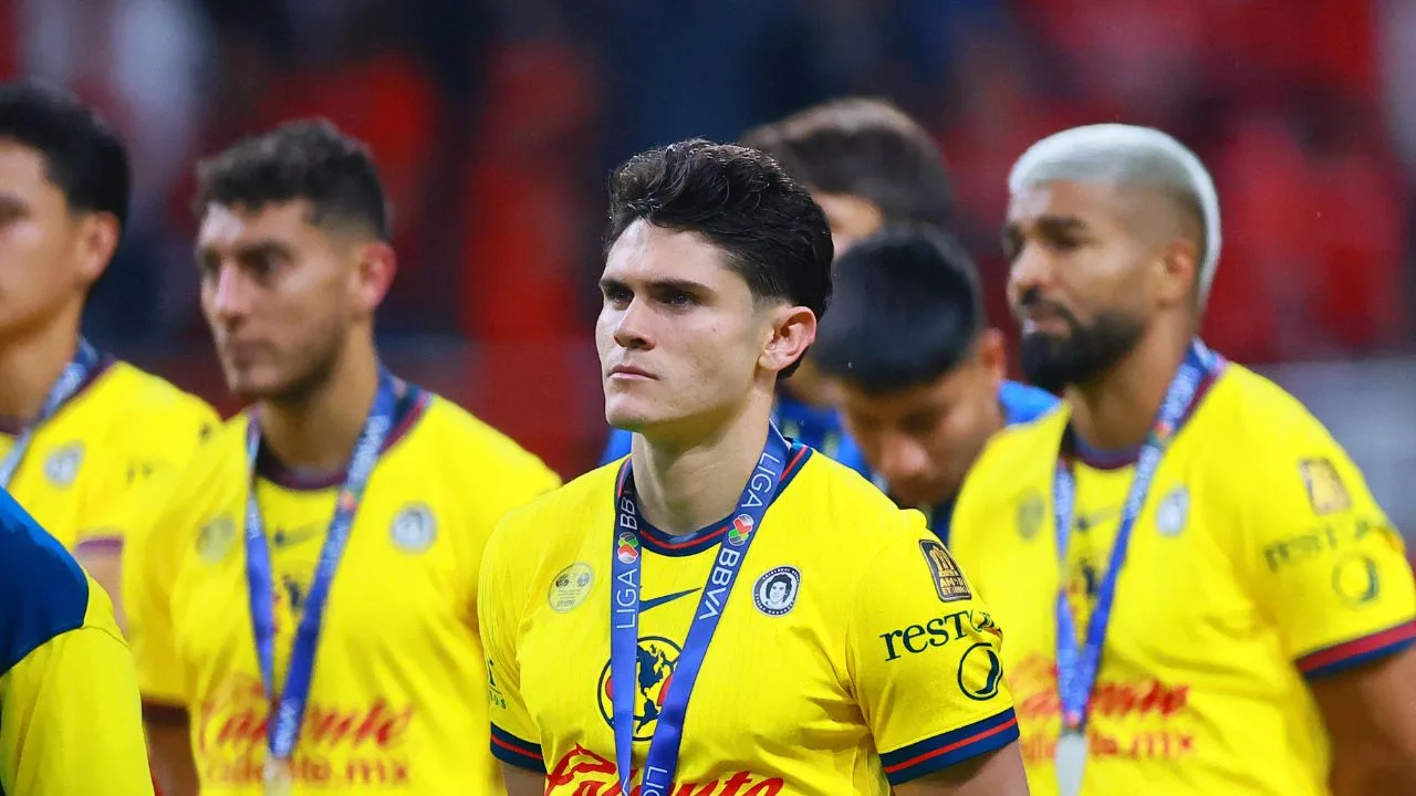 Imagen del Club América, tras perder la Final del Clausura 2025 ante Toluca.