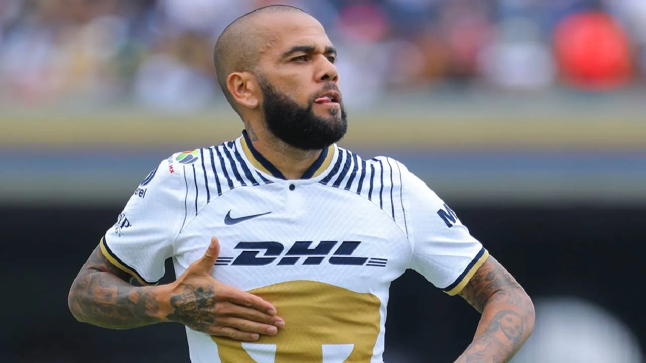 Dani Alves, jugador brasileño.