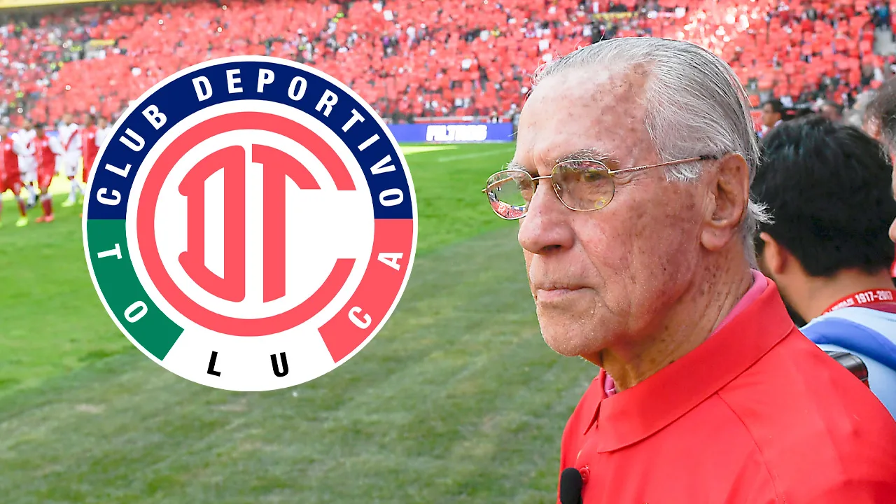 En las últimas horas se conoció la triste noticia del fallecimiento de una de las grandes glorias de la historia del Toluca.