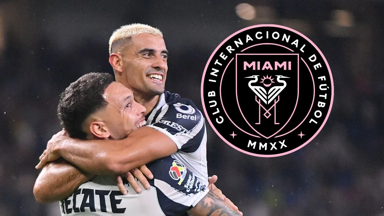 Germán Berterame, jugador de Monterrey que interesa al Inter de Miami. 