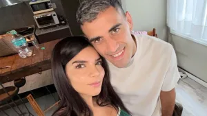 La emotiva despedida de esposa de Germán Berterame de Rayados de Monterrey