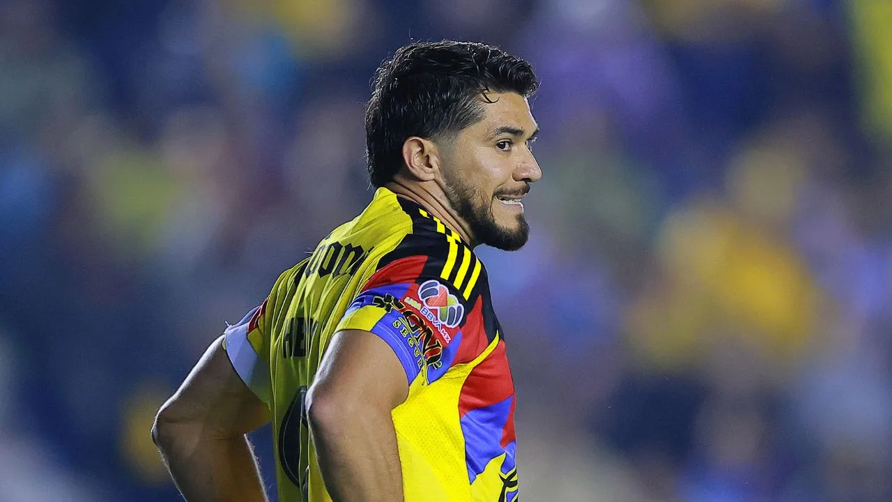 Henry Martín, jugador del América. 