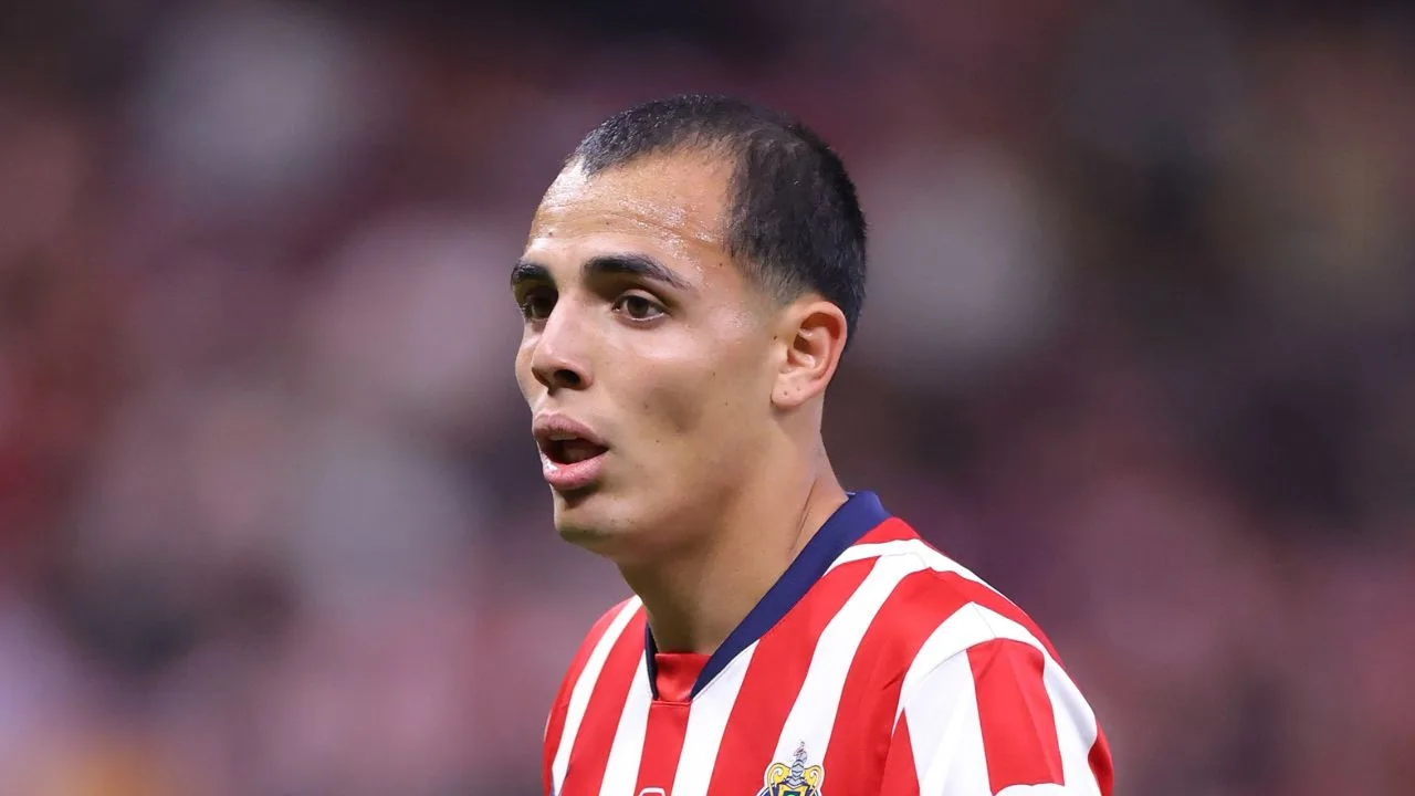 Hugo Camberos, jugador de Chivas. 