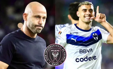 Javier Mascherano y Germán Berterame.