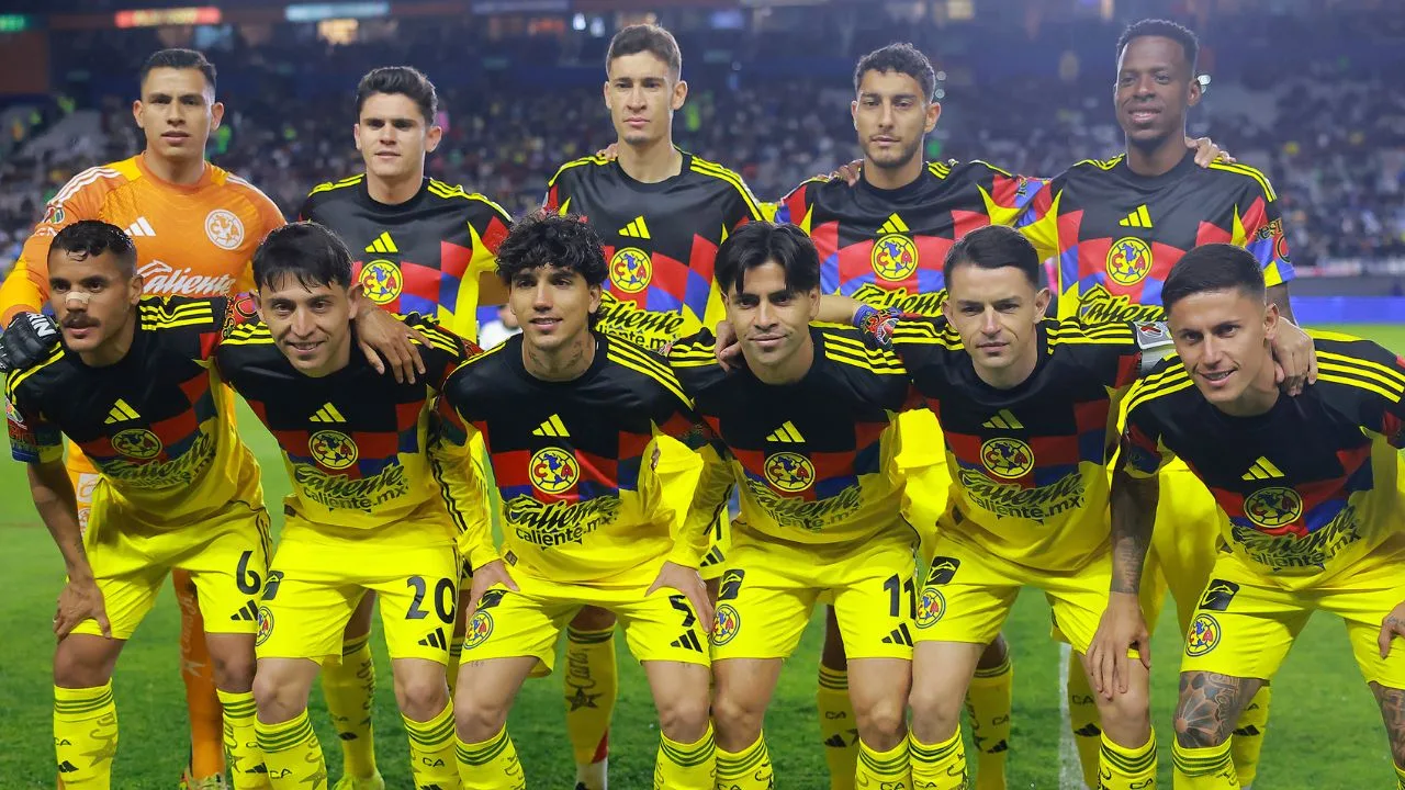 Jugadores del club América de la Liga MX. 