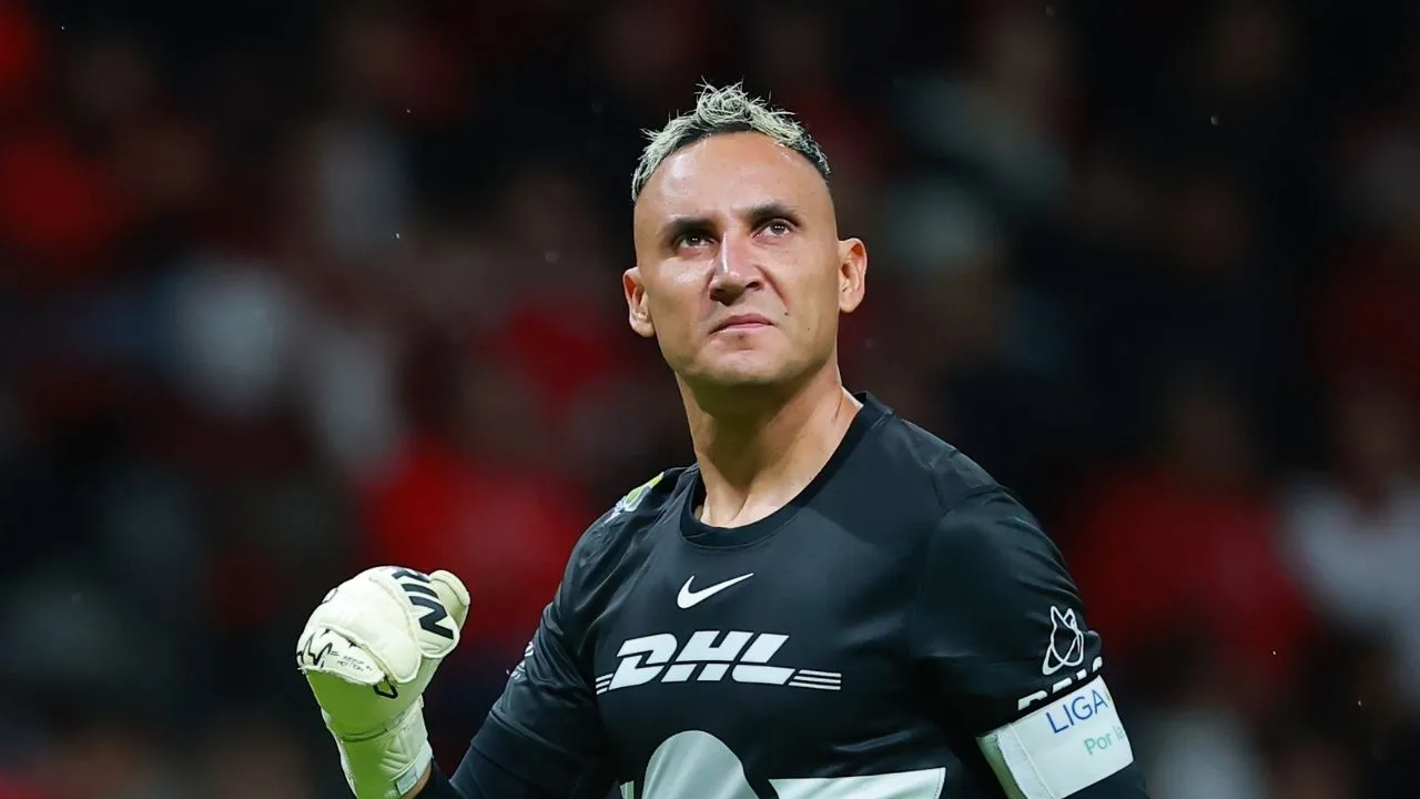 Keylor Navas, portero de los Pumas de la UNAM. 