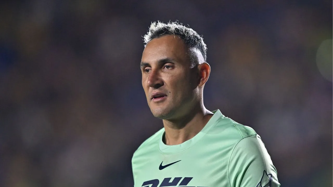 Keylor Navas, actual portero de Pumas. 