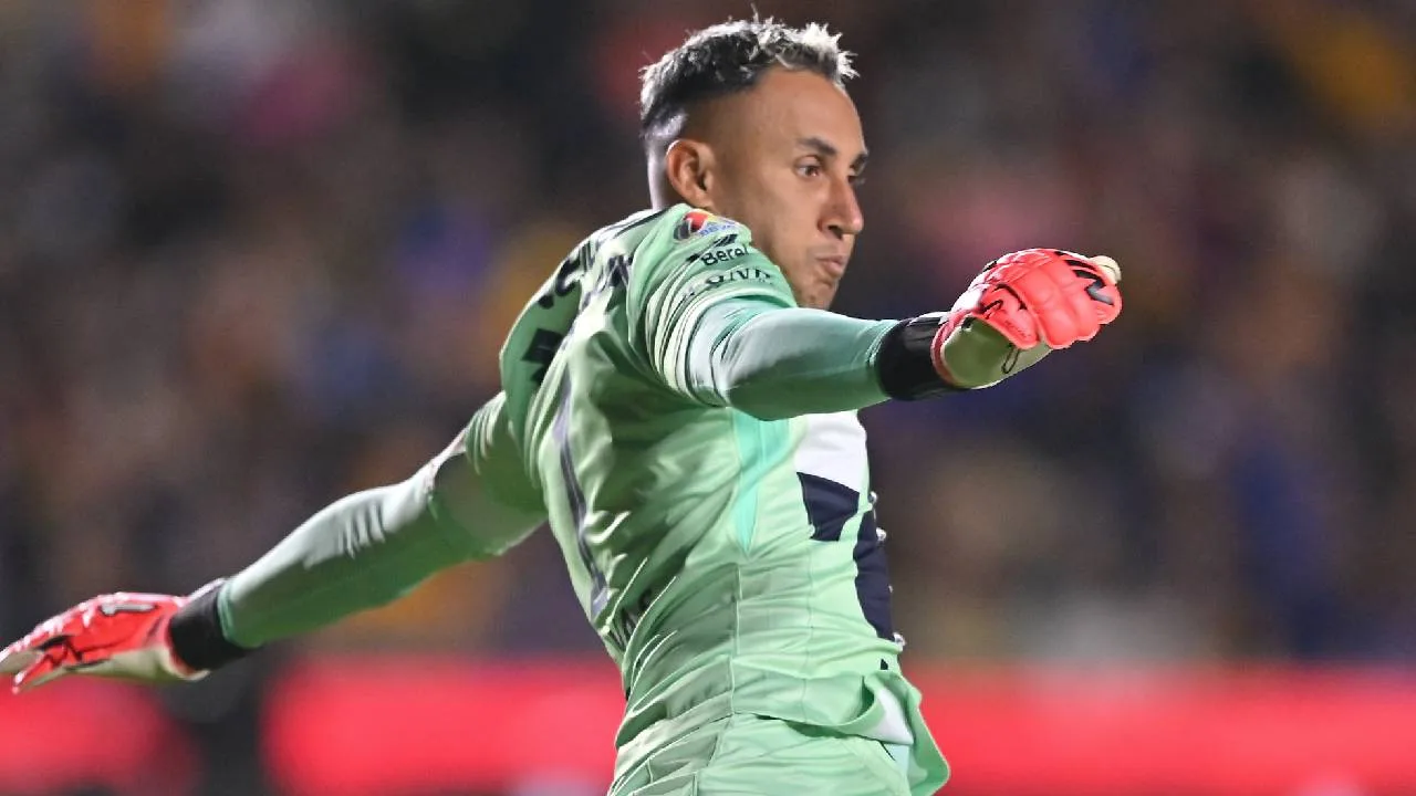 Keylor Navas, portero de Pumas.