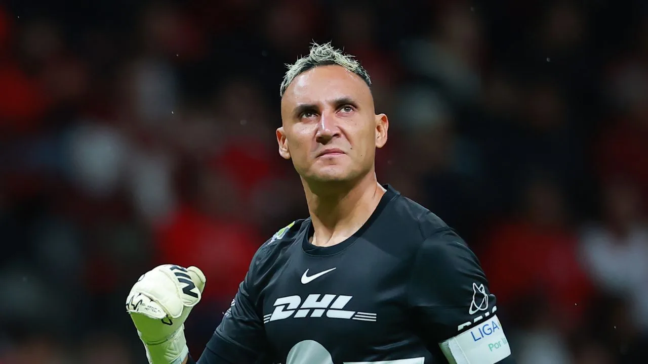 Keylor Navas, portero de los Pumas. 