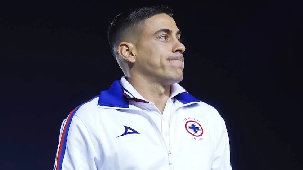 Camilo Cándido, jugador de Cruz Azul.