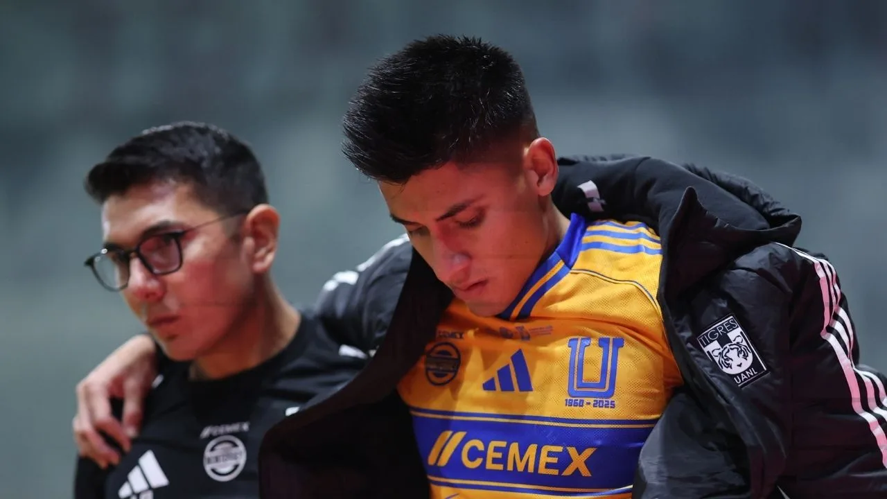 Marco Farfan, jugador de Tigres. 