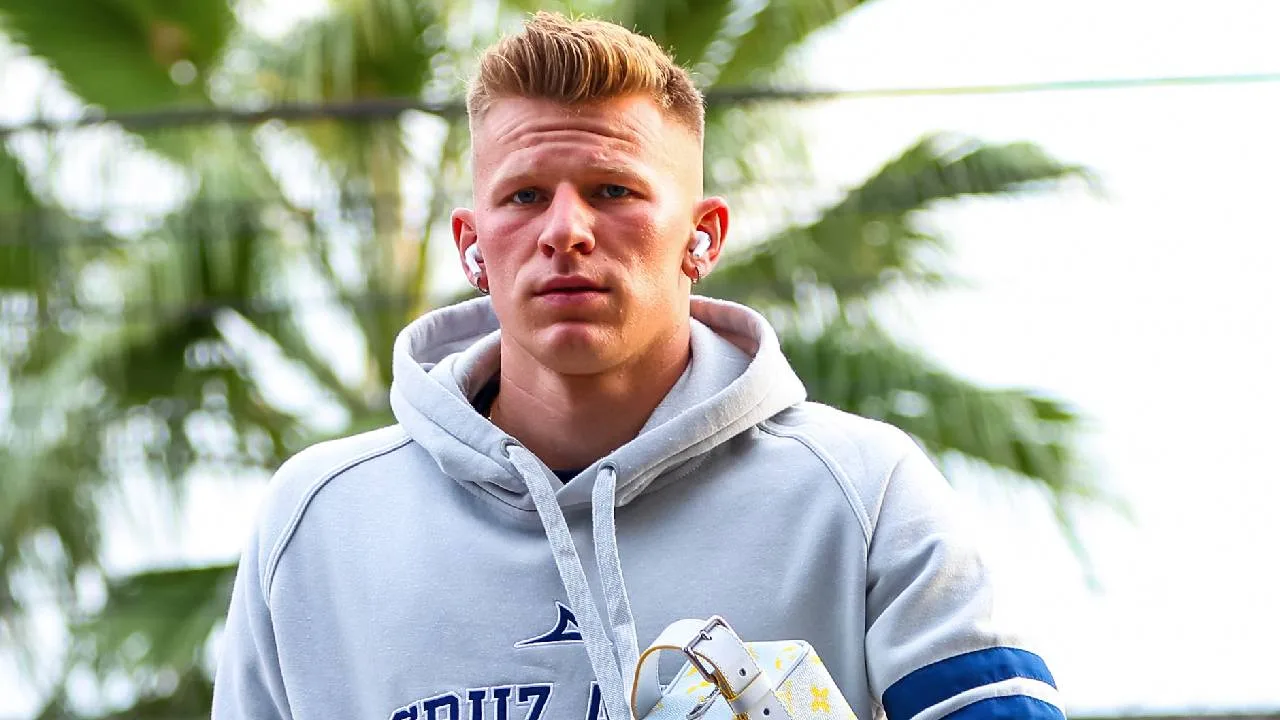 Mateusz Bogusz, aún jugador de Cruz Azul.