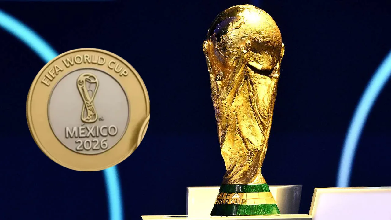 Moneda mexicana para el Mundial 2026.