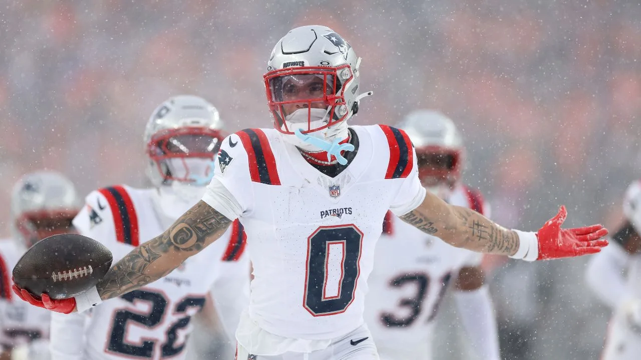 Christian Gonzales, jugador de los New England Patriots,. 