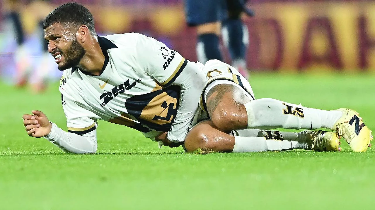 José Caicedo, futbolista de Pumas.