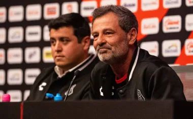 Aníbal Fájer y Diego Cocca, presidente y director deportivo del cuadro tapatío, respectivamente