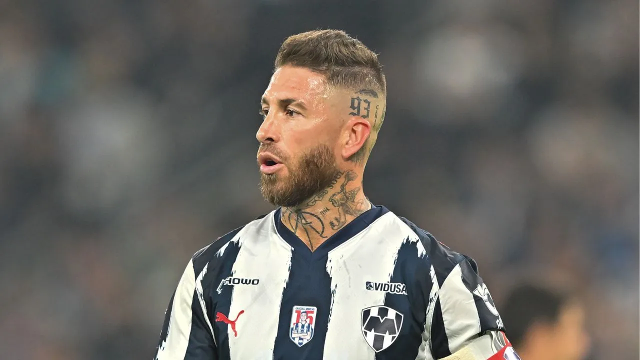 Sergio Ramos, ex jugador de los Rayados del Monterrey. 
