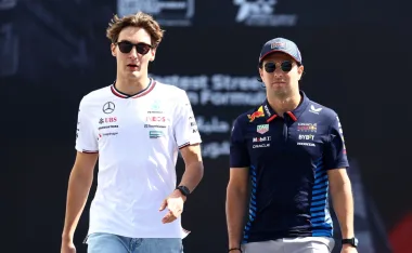 George Russell, Checo Pérez, Fórmula 1