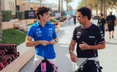 Checo Pérez, Franco Colapinto