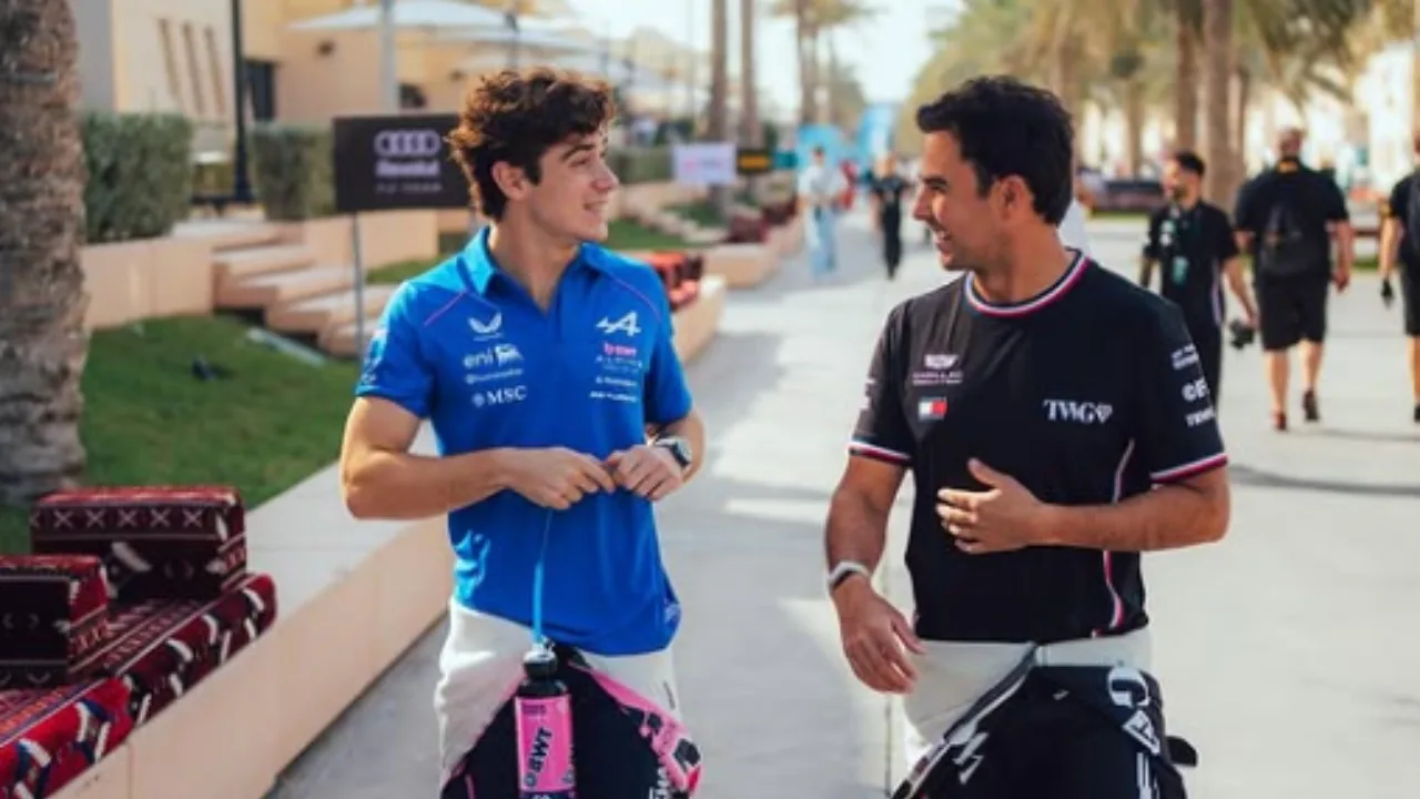 Checo Pérez, Franco Colapinto