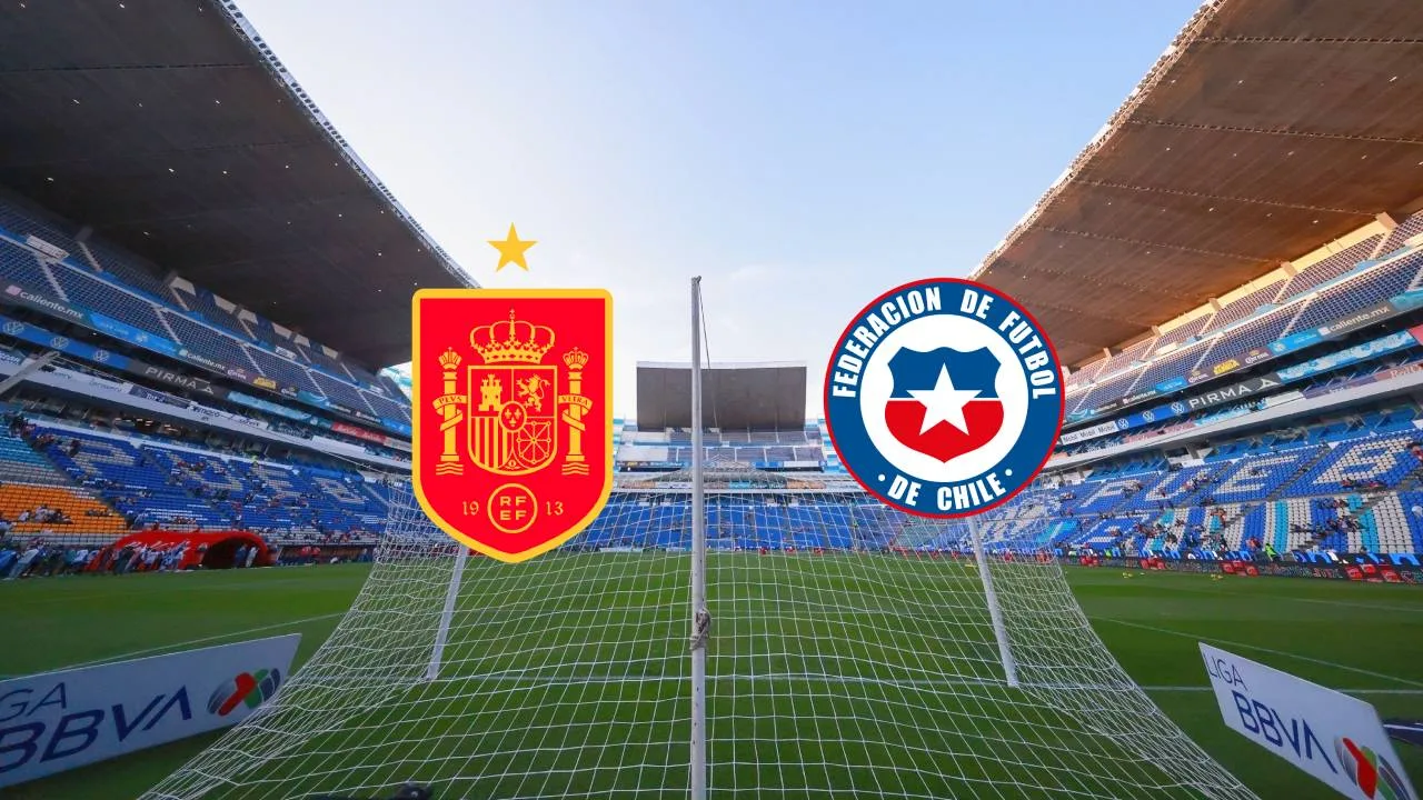 España vs. Chile, Estadio Cuauhtémoc