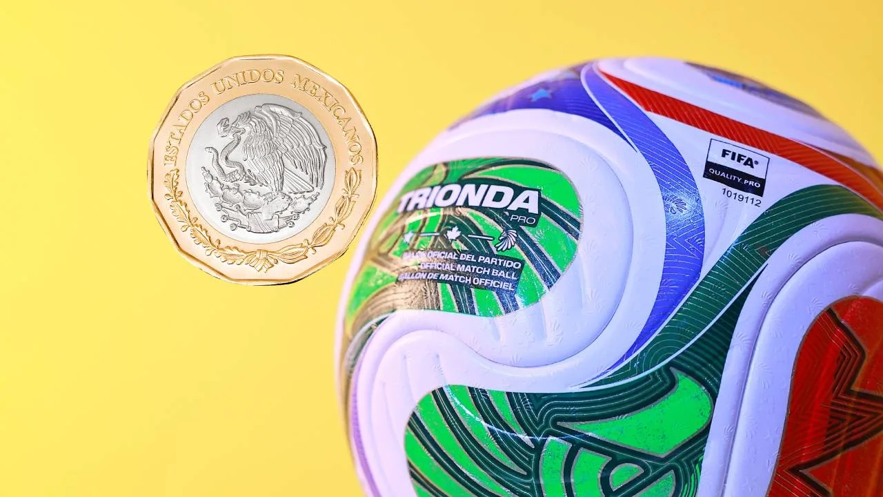 Moneda de México para el Mundial 2026