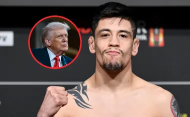 Brandon Moreno, Donald Trump