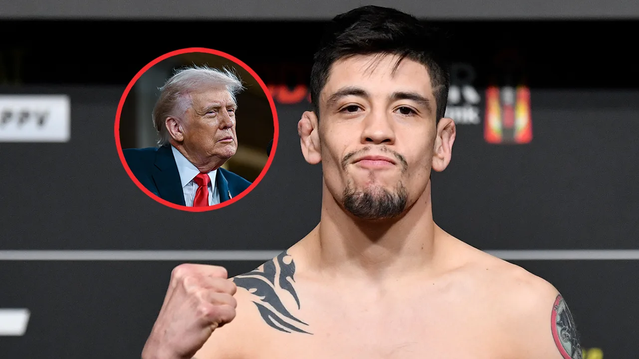 Brandon Moreno, Donald Trump