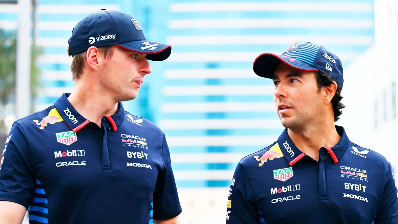 Checo Pérez y Max Verstappen se reencuentran.