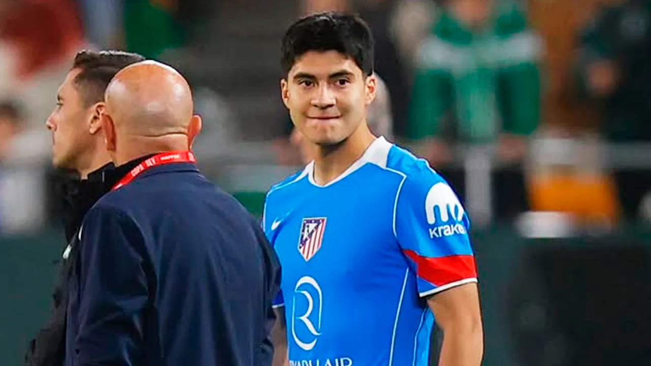 El valor de la playera de Obed Vargas en Atlético de Madrid.