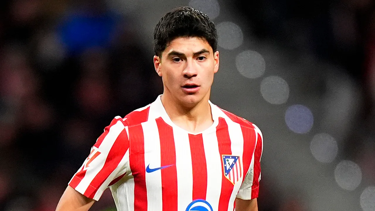 Obed Vargas no ha sumado minutos en el triunfo del Atlético de Madrid.