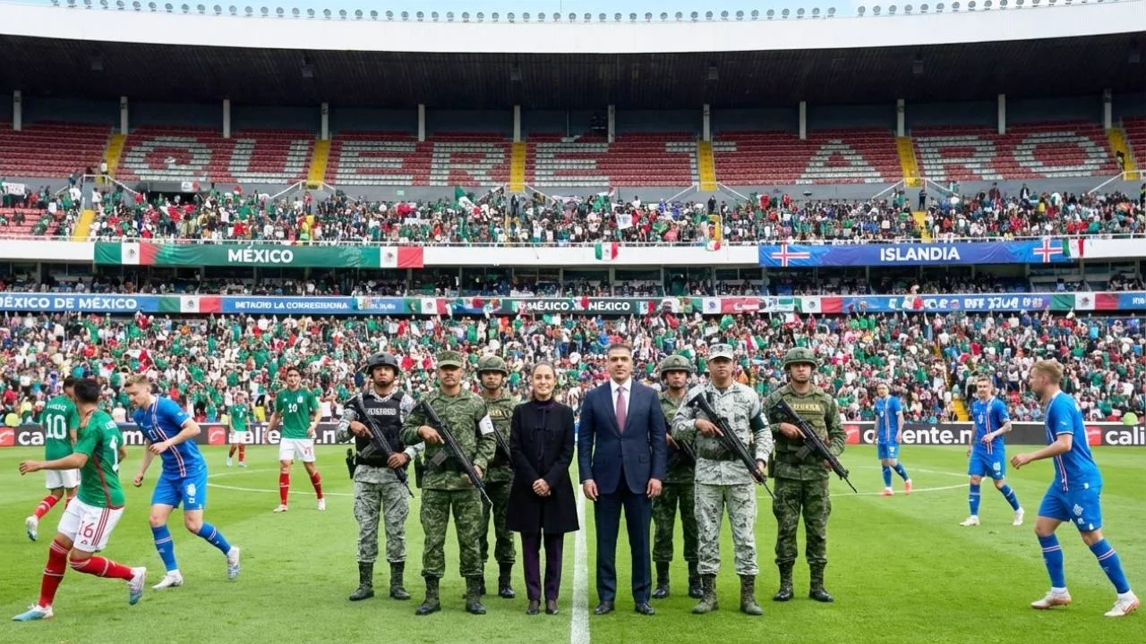 Por qué no se cancela el México vs Islandia pese a violencia