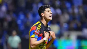 Aarón Mejía y su esperado debut en América: Así le fue al que sentó a Kevin Álvarez