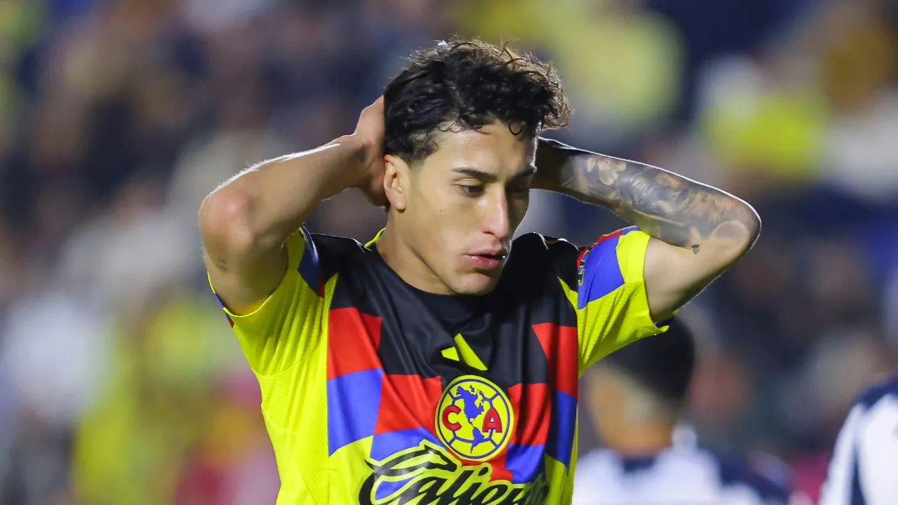 Alejandro Zendejas, jugador del América. 