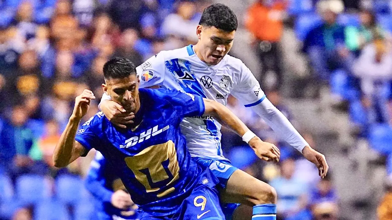 Pumas protagonizó una remontada ante el Puebla.