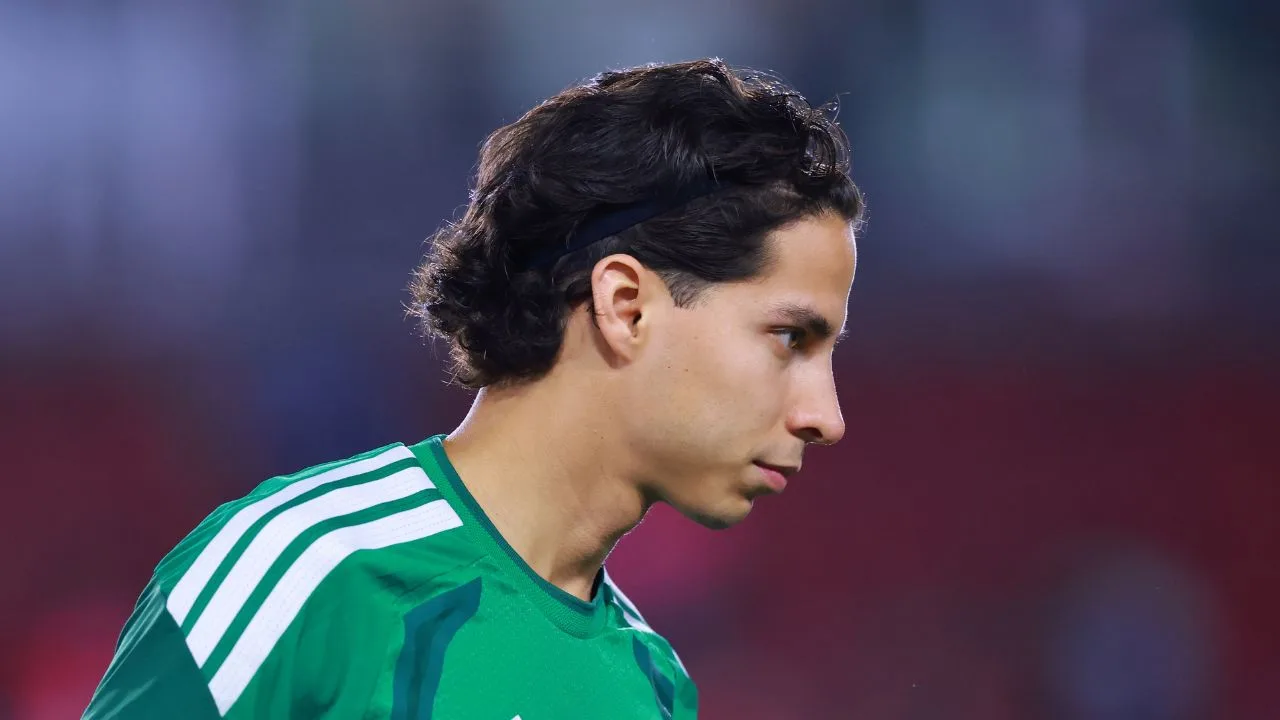 Diego Lainez, jugador de Tigres. 