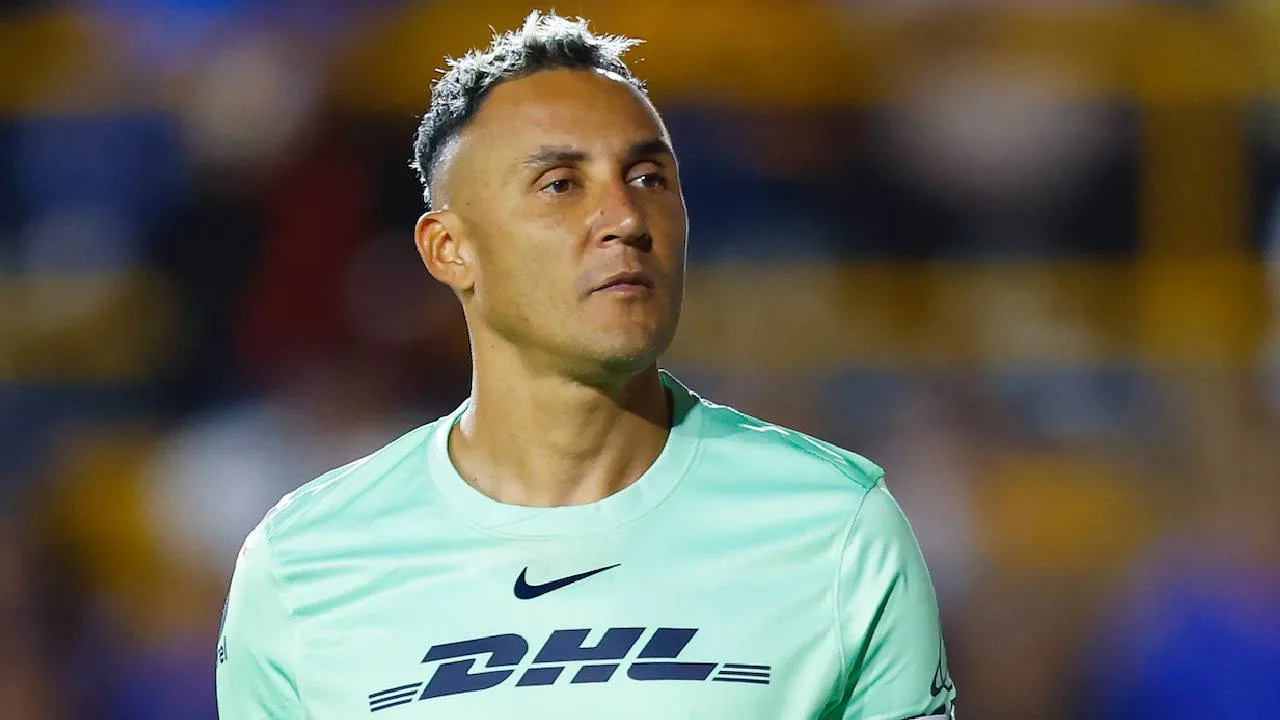 Keylor Navas, portero de Pumas.