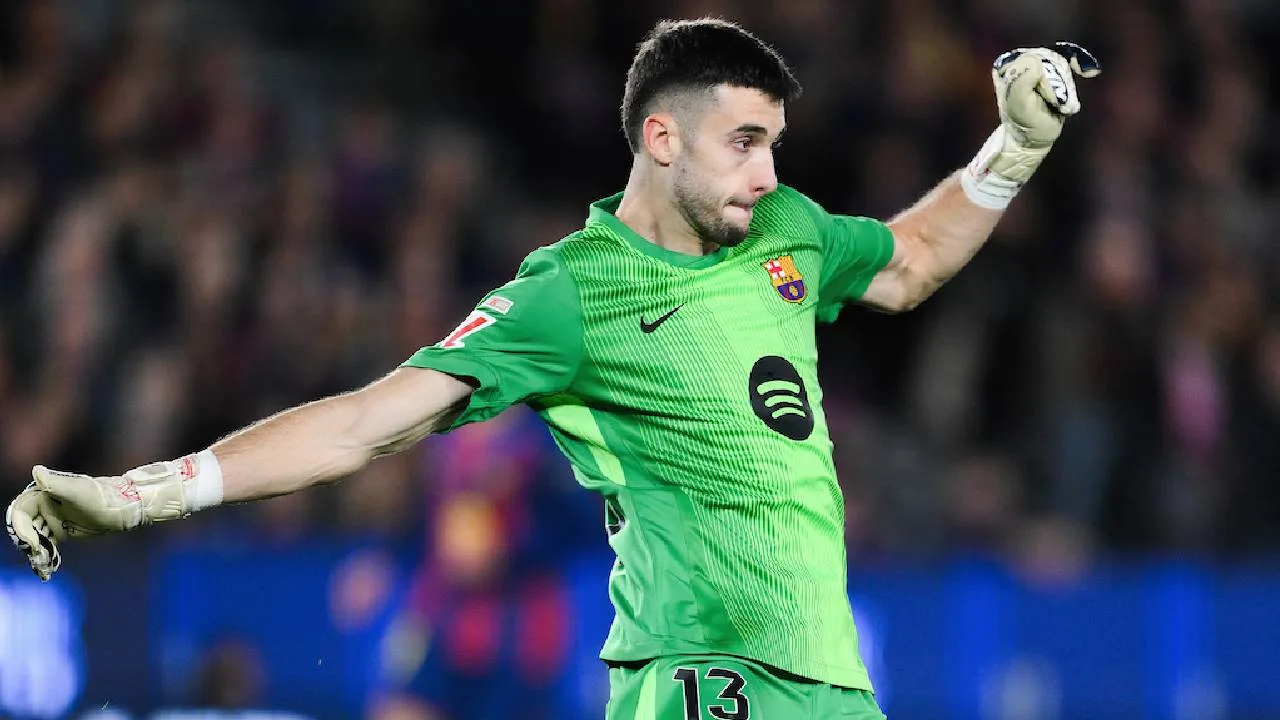 Joan García, portero del Barcelona.