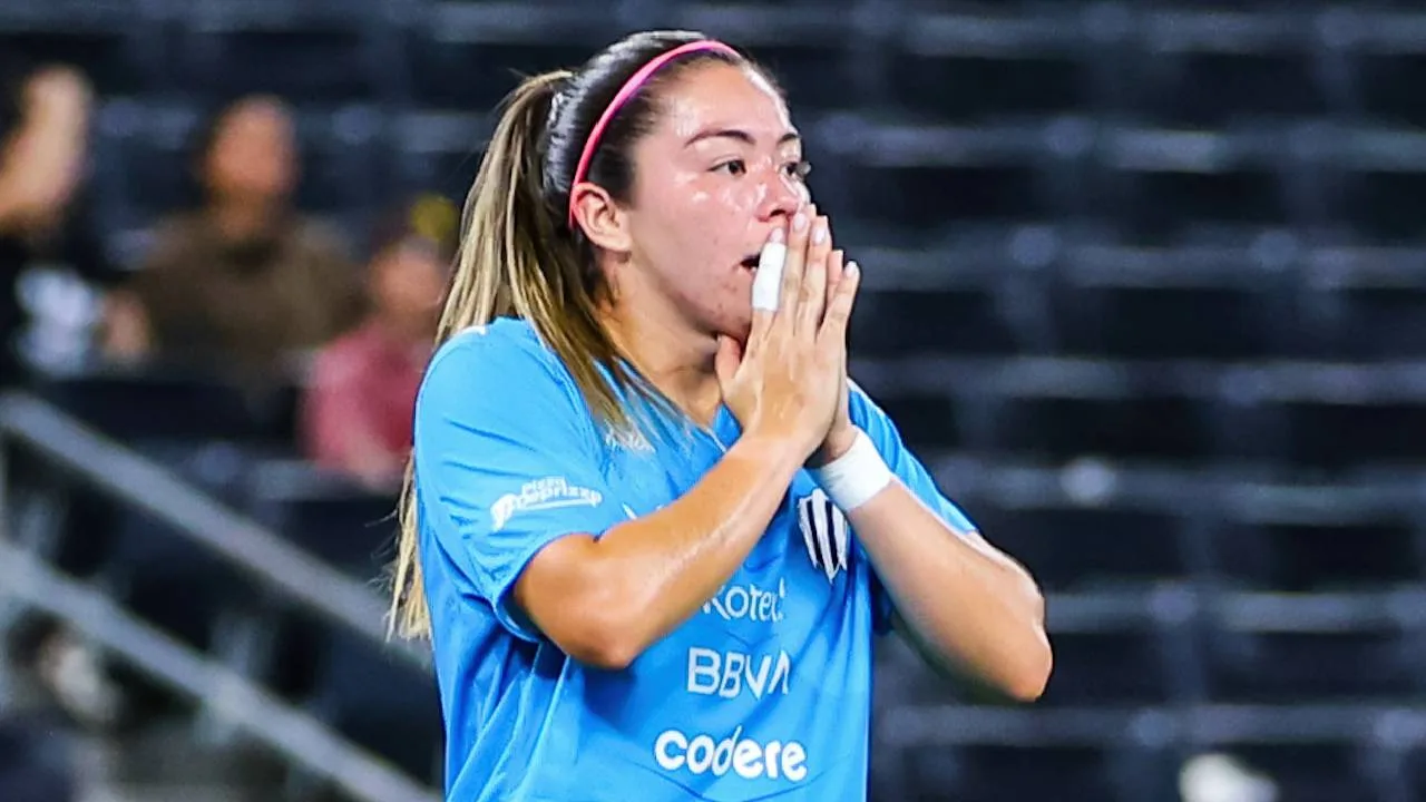 Katty Martínez, jugadora de Rayadas.