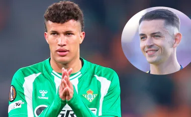 Tras varios años como rivales en el fútbol mexicano, ahora serán compañeros en Betis. Así recibió Deossa a Álvaro Fidalgo.